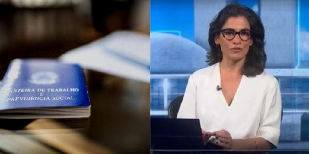 Atenção para quem tem carteira assinada: Renata Vasconcellos para o JN e confirma notícia extraordinária