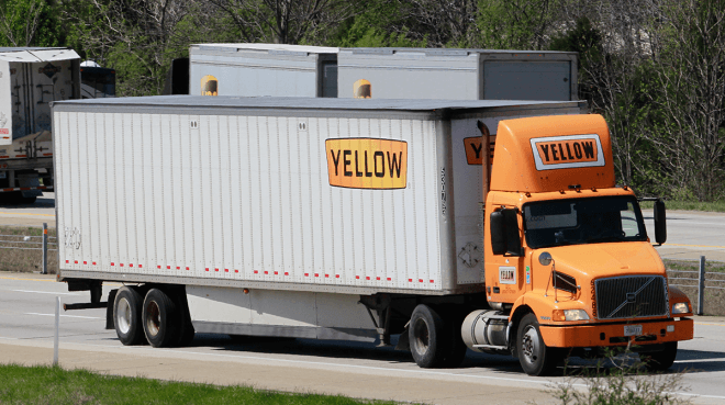 Yellow, a transportadora do EUA - Foto Reprodução Internet Yellow, a transportadora do EUA - Foto Reprodução Internet