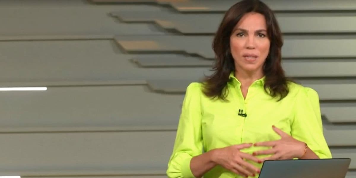 Ana Paula Araújo no Bom Dia Brasil (Foto: Reprodução / Globo) Ana Paula Araújo no Bom Dia Brasil (Foto: Reprodução / Globo)