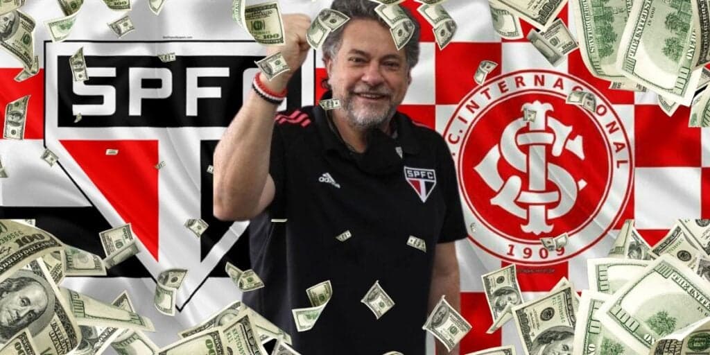 R$ 20 milhões e até 2025: Casares estoura cofres no São Paulo para arrancar atacante do Internacional
