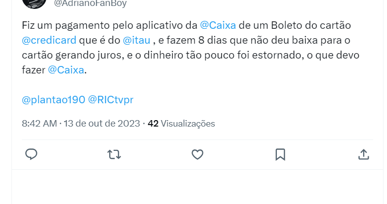 Clientes do Itaú estão enfurecidos com situações desagradáveis nesta sexta-feira - Foto Twitter Clientes do Itaú estão enfurecidos com situações desagradáveis nesta sexta-feira - Foto Twitter