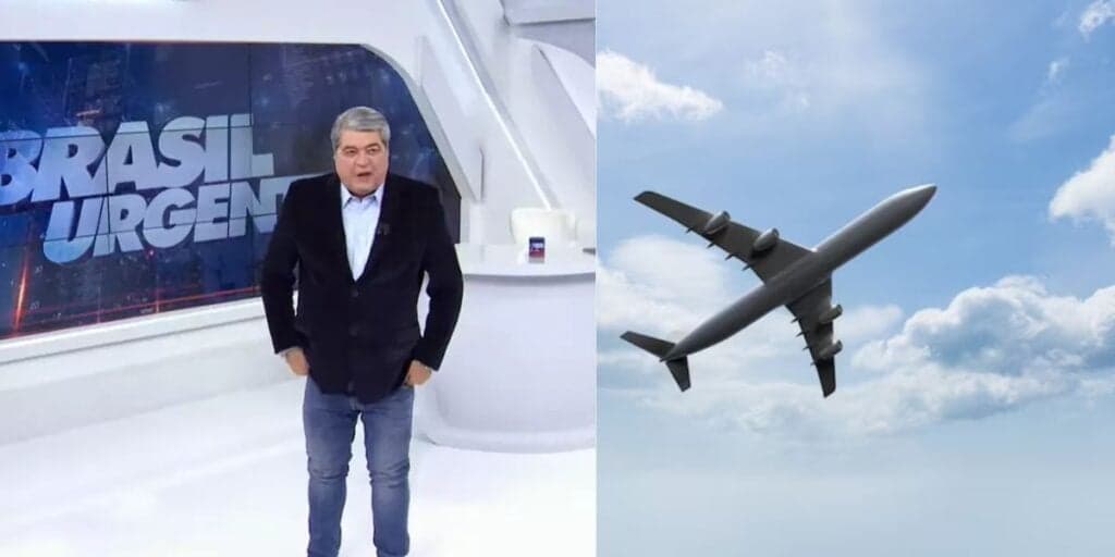 "Um alerta raro": Datena paralisa jornal na Band com notícia URGENTE aos que vão viajar de avião em país