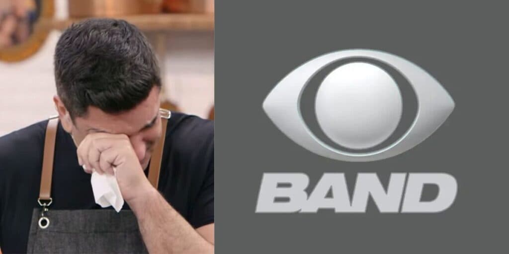 O choro copioso de Edu Guedes ao perder o chão com situação ao vivo na Band: “Não vou conseguir”