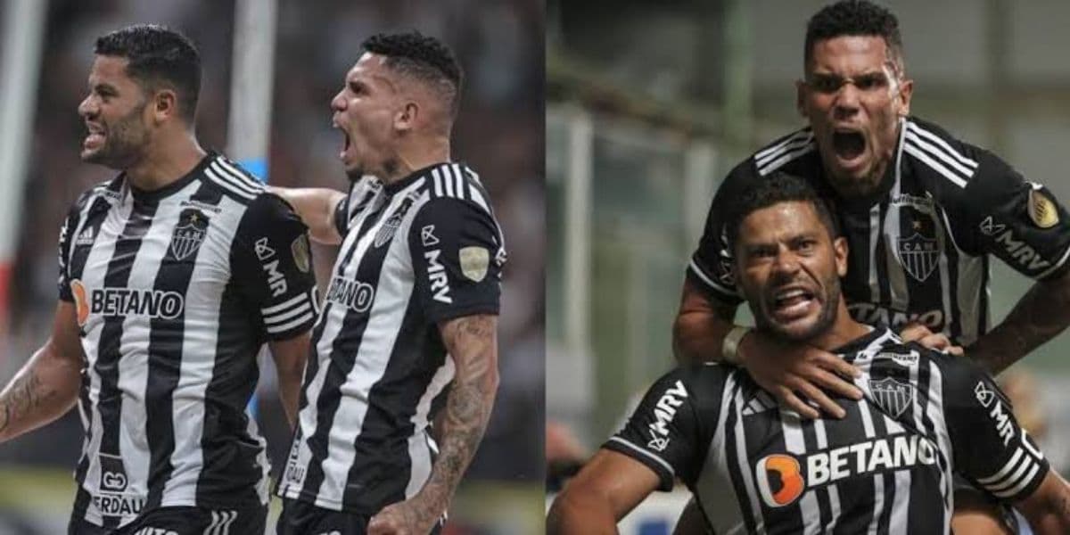 Hulk e Paulinho, craques do Atlético-MG (Foto - Montagem TV Foco) Hulk e Paulinho, craques do Atlético-MG (Foto - Montagem TV Foco)