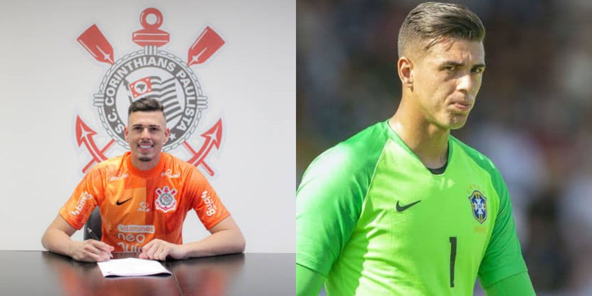 Ivan, goleiro do Corinthians (Foto - Montagem TV Foco). Ivan, goleiro do Corinthians (Foto - Montagem TV Foco).