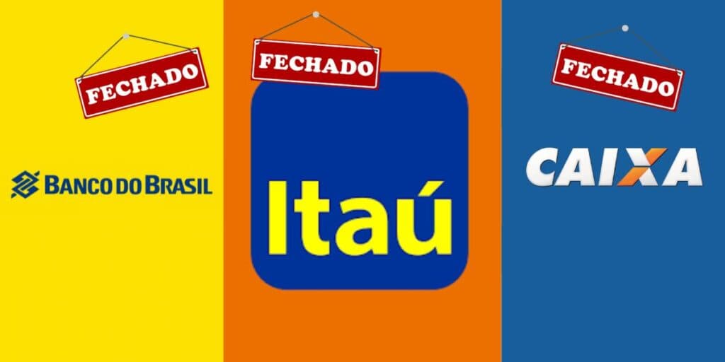 Banco do Brasil, Itaú, Caixa e mais: Bancos terão fechamento GERAL nesta data e clientes precisam se preparar