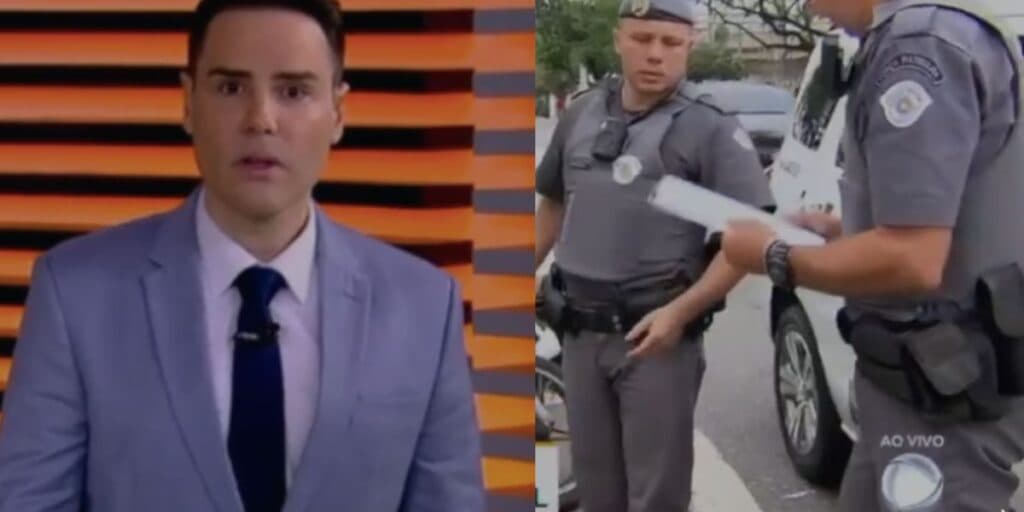 "Foi embora da Record algemado": Bacci perde o chão ao vivo com notícia sobre PRISÃO na porta da emissora