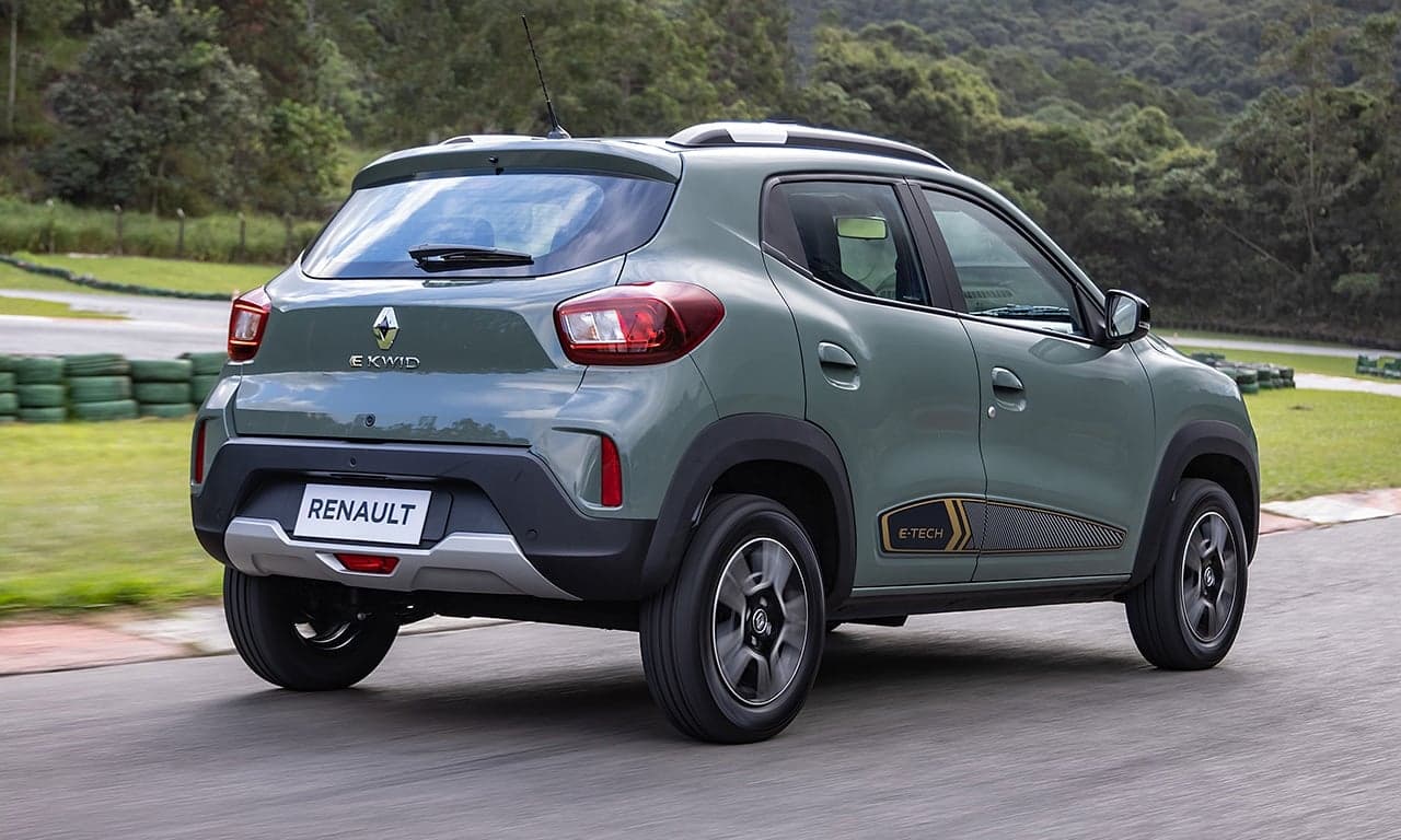 Renault Kwid E-Tech, sem dúvidas, é um dos modelos de carros mais econômicos do Brasil - Foto Internet Renault Kwid E-Tech, sem dúvidas, é um dos modelos de carros mais econômicos do Brasil - Foto Internet