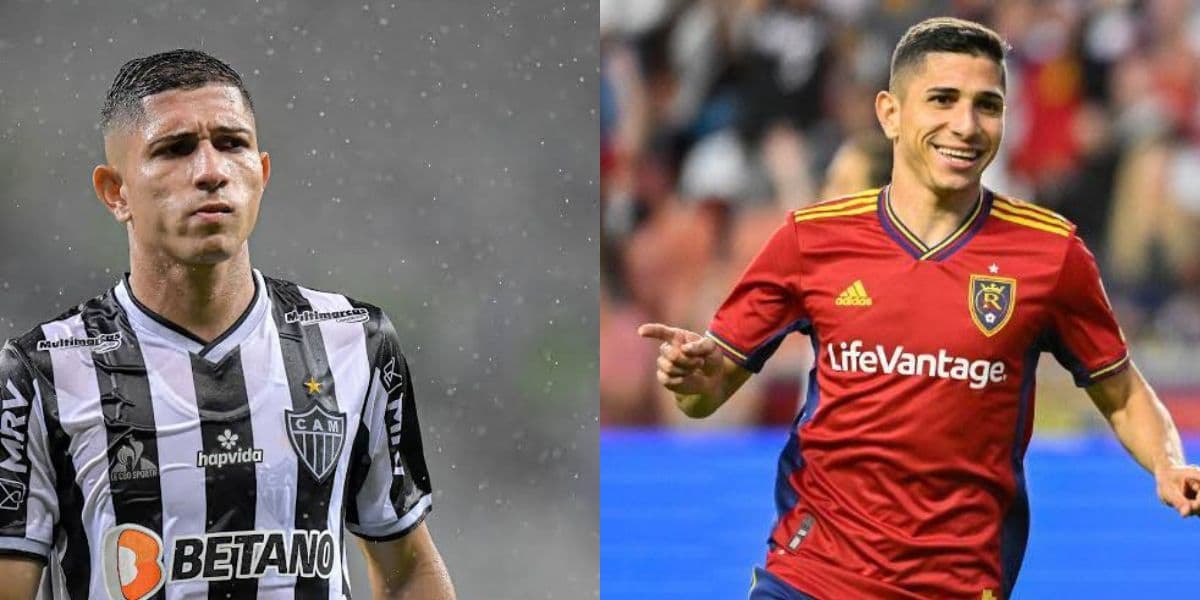 Savarino, craque que brilhou no Atlético Mineiro (Foto - Montagem TV Foco) Savarino, craque que brilhou no Atlético Mineiro (Foto - Montagem TV Foco)