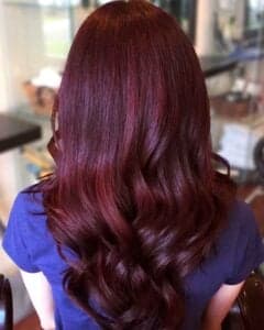 Tinta de cabelo cor Vermelho cereja - Foto Internet Tinta de cabelo cor Vermelho cereja - Foto Internet