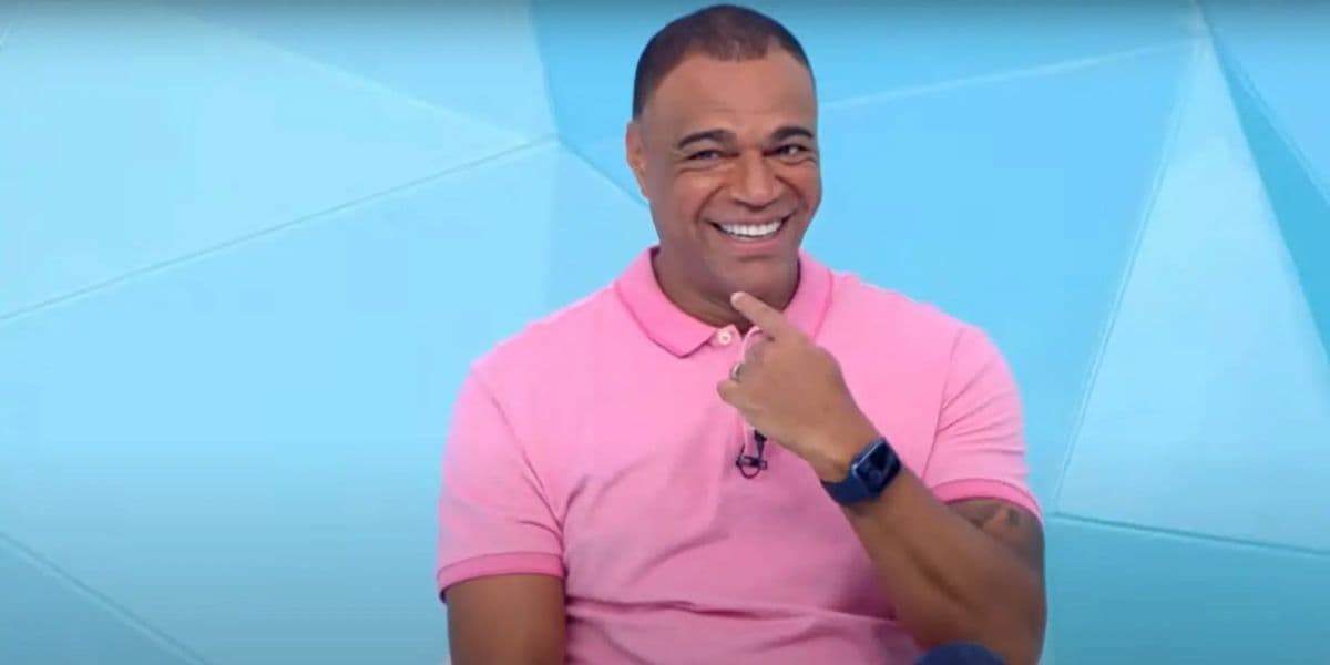 Denilson - (Reprodução: Tv Bandeirantes) Denilson - (Reprodução: Tv Bandeirantes)