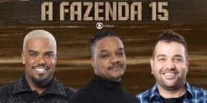 A Fazenda 15: Tonzão Chagas, Laranjinha e Sander estão na roça (Foto: Reprodução / PlayPlus / Montagem TV Foco) A Fazenda 15: Tonzão Chagas, Laranjinha e Sander estão na roça (Foto: Reprodução / PlayPlus / Montagem TV Foco)