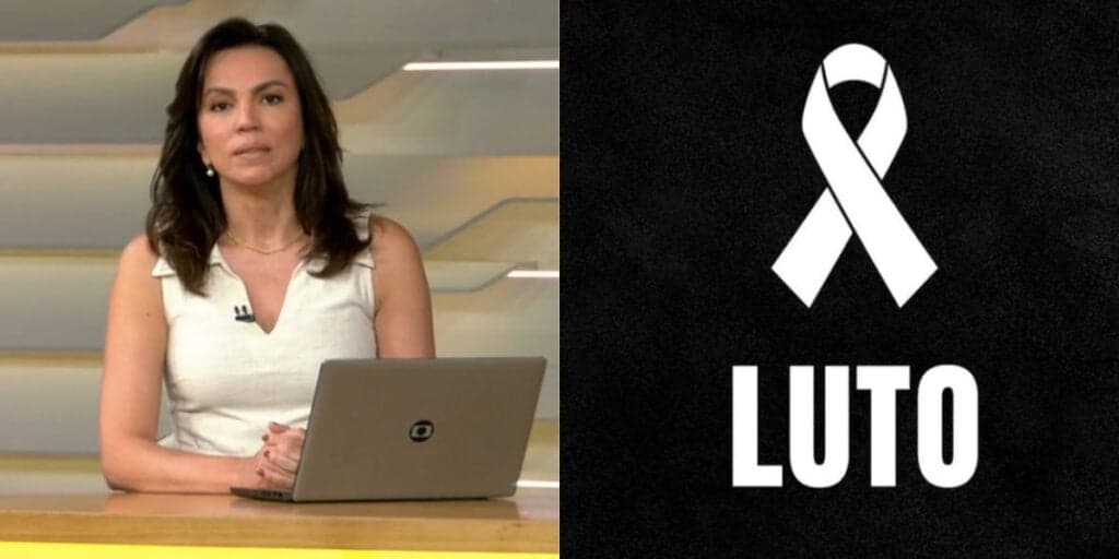 Ana Paula Araújo para a manhã da Globo com luto e anuncia morte de grande estrela ao vivo: "Fará muita falta"