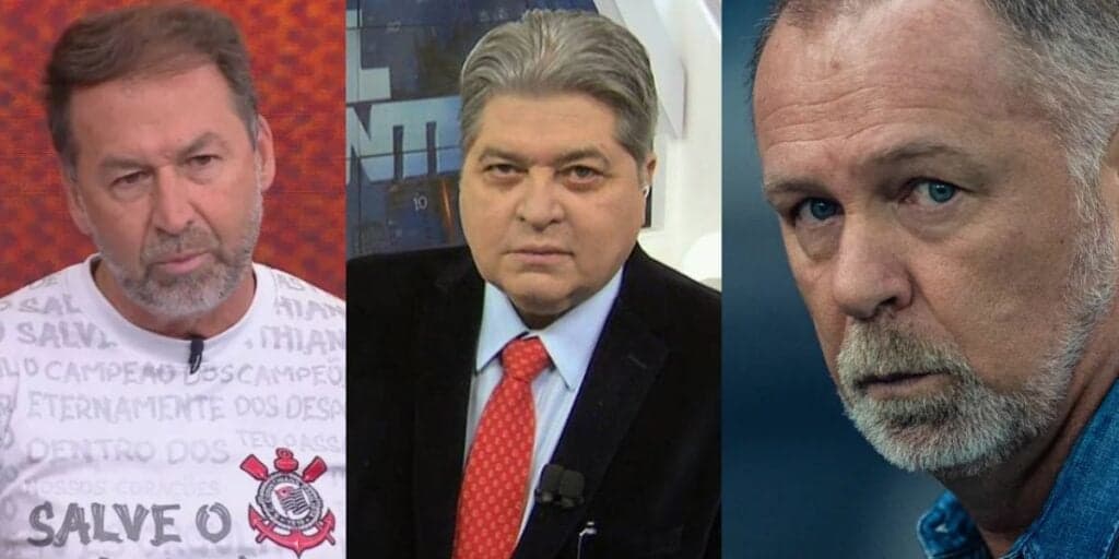 "Com certeza": Novo presidente do Corinthians invade jornal de Datena às pressas com desfecho de Mano Menezes