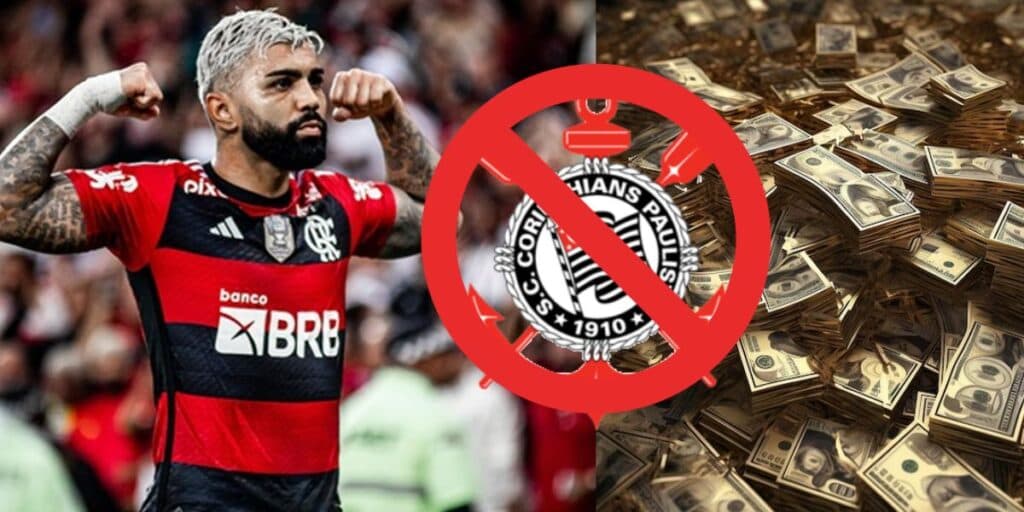 Vivendo pesadelo no Flamengo, Gabigol rejeita o Corinthians e escolhe onde vai jogar pra voltar a ser feliz