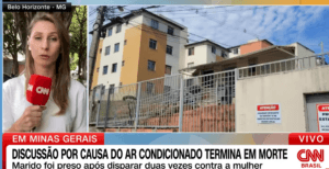 Discussão de casal termina em morte - Foto CNN Brasil Discussão de casal termina em morte - Foto CNN Brasil