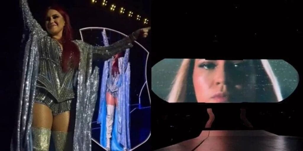 Dulce Maria homenageia Marília Mendonça em último show no Brasil: "Artistas como você atravessam a eternidade"