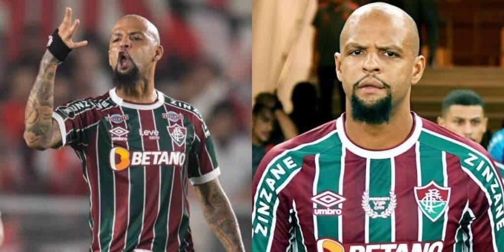 Felipe Melo, zagueiro do Fluminense (Foto - Montagem TV Foco) Felipe Melo, zagueiro do Fluminense (Foto - Montagem TV Foco)