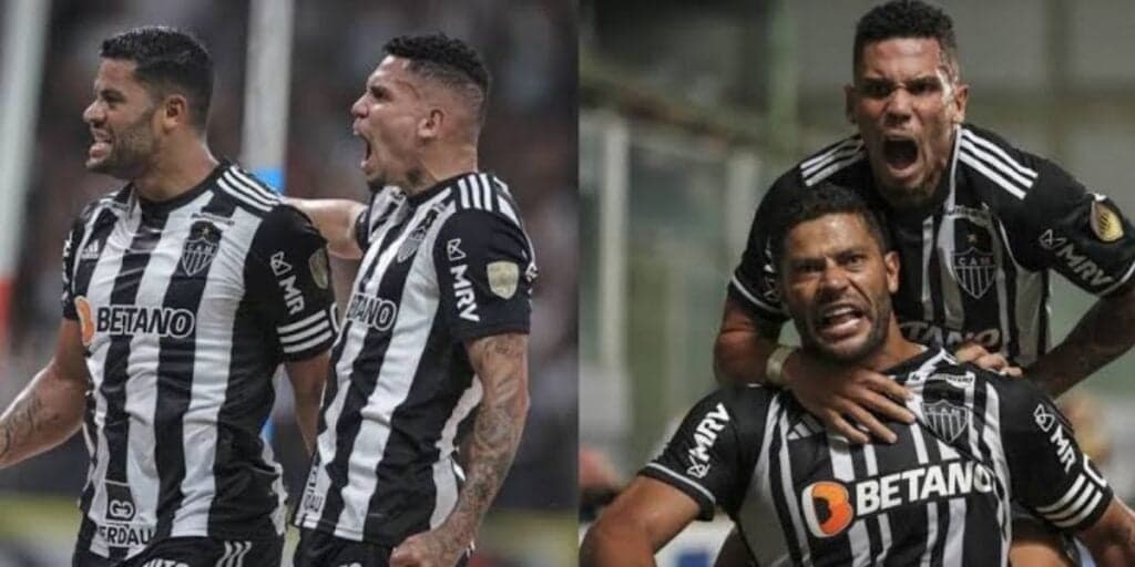 Hulk e Paulinho, craques do Atlético-MG (Foto - Montagem TV Foco) Hulk e Paulinho, craques do Atlético-MG (Foto - Montagem TV Foco)
