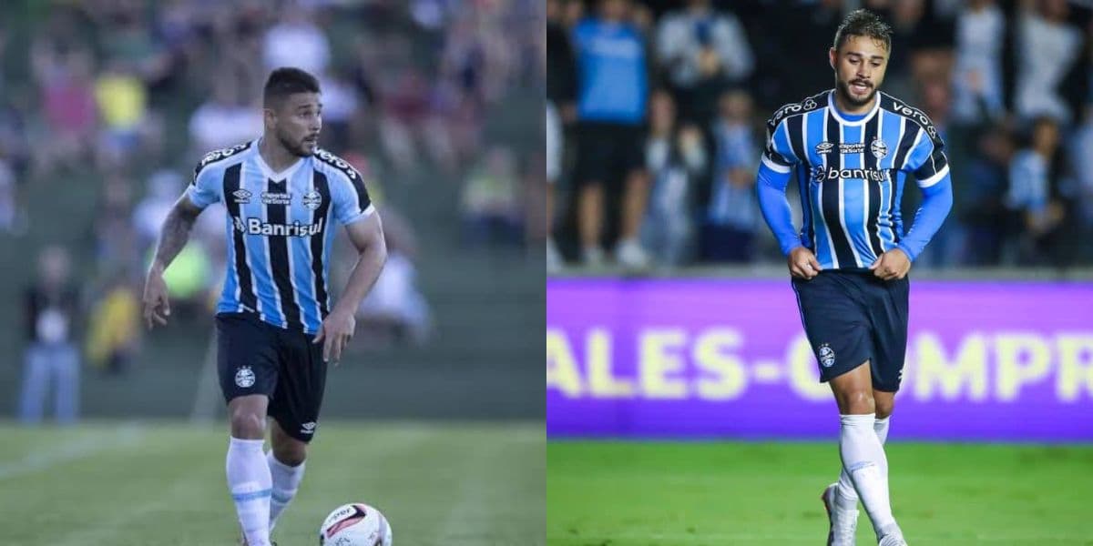 João Pedro, craque do Grêmio (Foto - Montagem TV Foco) João Pedro, craque do Grêmio (Foto - Montagem TV Foco)