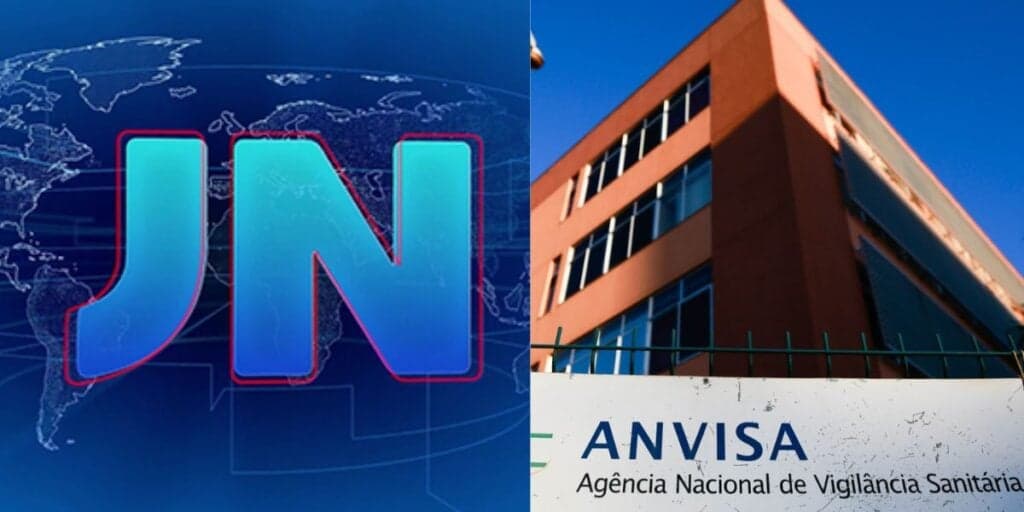"Perigo": Jornal Nacional acaba de ser paralisado com proibição URGENTE da ANVISA e risco a brasileiros