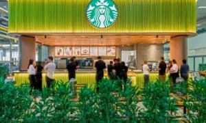 Loja do Starbucks operada pela SouthRock Capital - Foto InfoMoney Loja do Starbucks operada pela SouthRock Capital - Foto InfoMoney