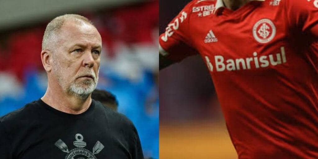 Na calada da noite: Mano se vinga de demissão e arma contratação de atacante do Internacional pro Corinthians