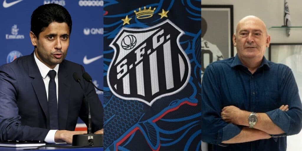 R$ 345 milhões, nova SAF: A venda do Santos anunciada para o dono do PSG e a decisão do sucessor de Rueda