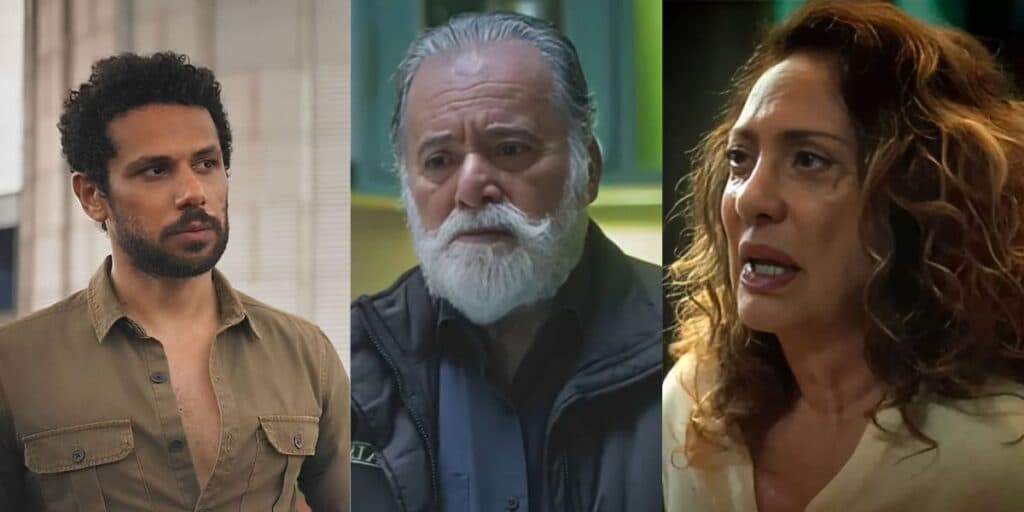 Ramiro apunhala Antônio no peito e desmascara Agatha e o patrão depois de assassinatos em Terra e Paixão