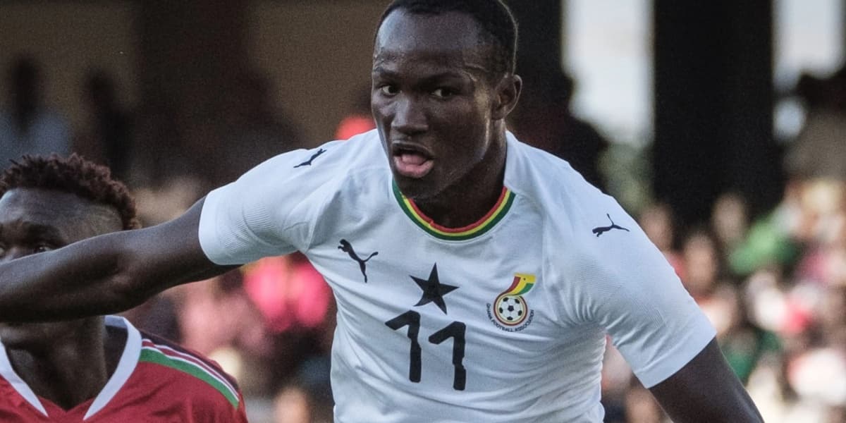 Raphael Dwamena é o jogador da seleção de Gana que morreu em campo (Foto: Reprodução/ Internet) Raphael Dwamena é o jogador da seleção de Gana que morreu em campo (Foto: Reprodução/ Internet)