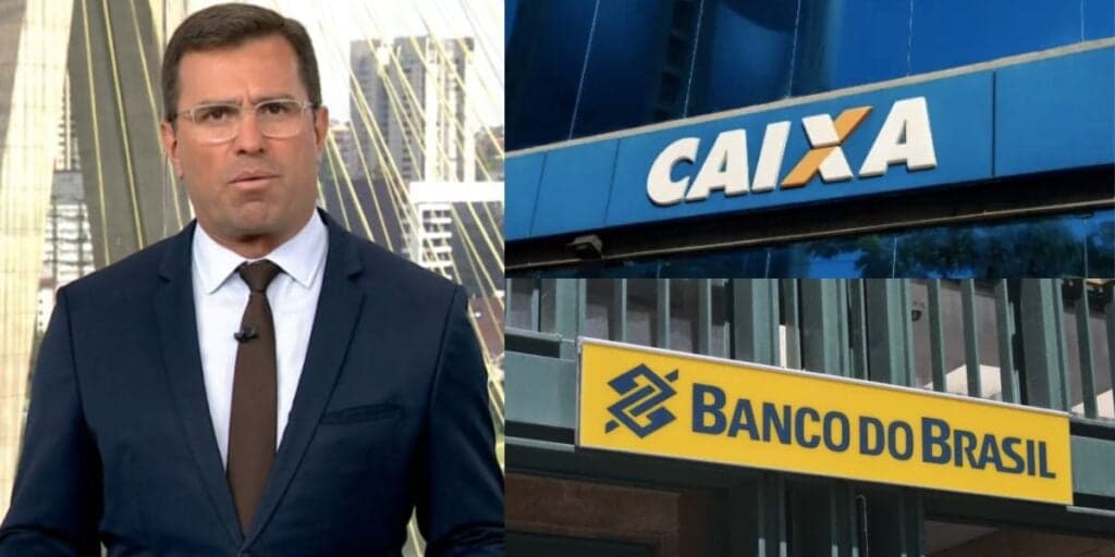 "Até R$20 mil": Bocardi para a Globo com comunicado urgente da Caixa e do Banco do Brasil nesta quarta (22)