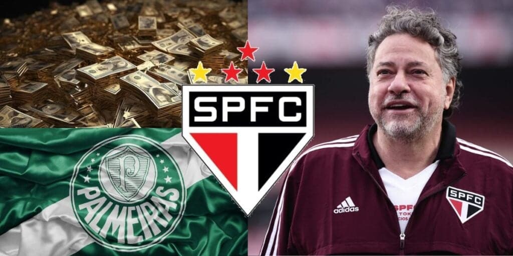Casares não vai deixar barato pra Leila: São Paulo e Palmeiras entram em guerra por meia estelar de 53 milhões