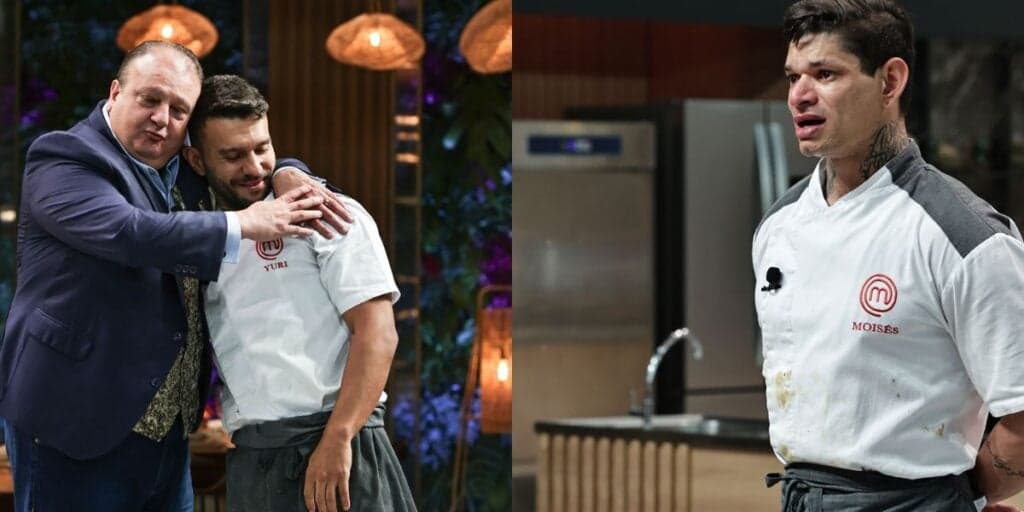 Yuri é eliminado na semifinal do “MasterChef Profissionais” e Moisés se desclassifica após derrubar receita inteira no chão