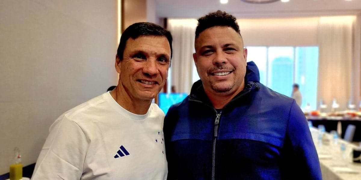 Zé Ricardo e Ronaldo, treinador e dono do Cruzeiro (Foto - Montagem TV Foco) Zé Ricardo e Ronaldo, treinador e dono do Cruzeiro (Foto - Montagem TV Foco)