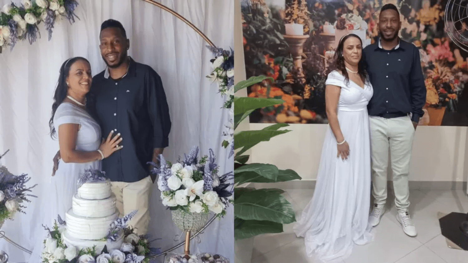 Juliana Campos e seu ex-marido (Reprodução/Internet) Juliana Campos e seu ex-marido (Reprodução/Internet)
