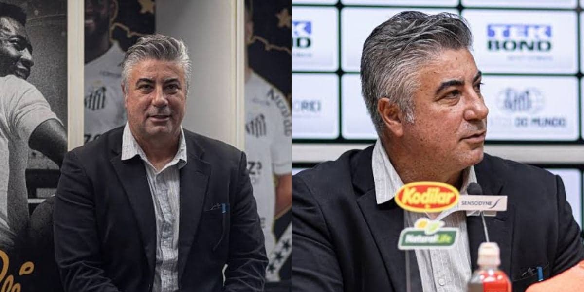Alexandre Gallo, coordenador técnico do Santos Montagem TV Foco) Alexandre Gallo, coordenador técnico do Santos Montagem TV Foco)