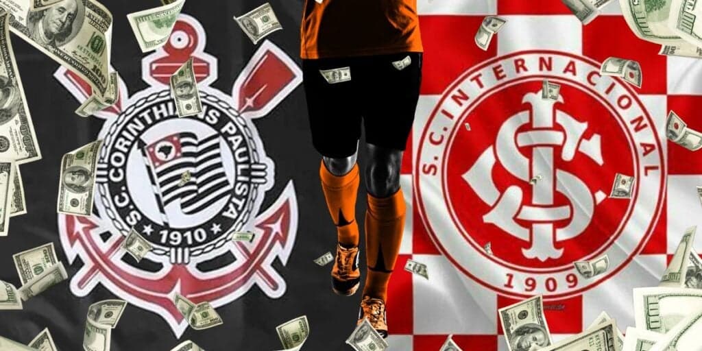 R$ 40 milhões: Corinthians abre os cofres e se arma para arrancar meia acima da média do Internacional