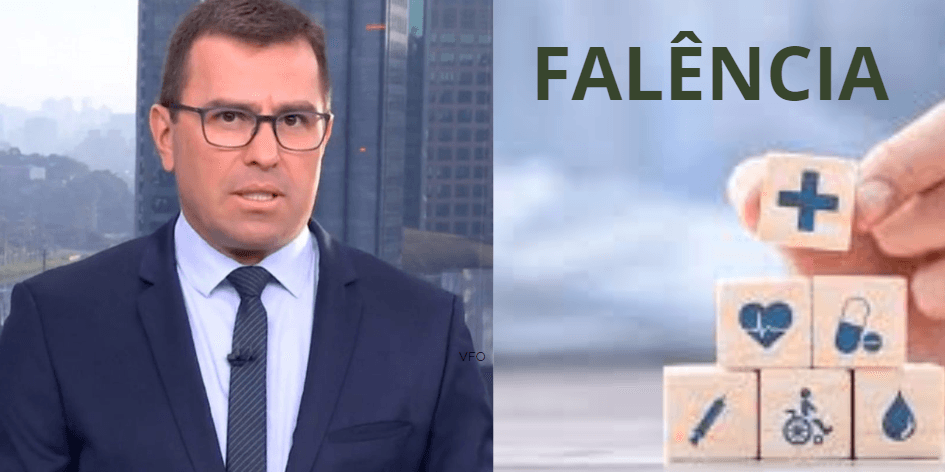 Escândalo de falência exposto por Bocardi e suspensão imediata: 2 bombas dos planos de saúde anunciadas na TV
