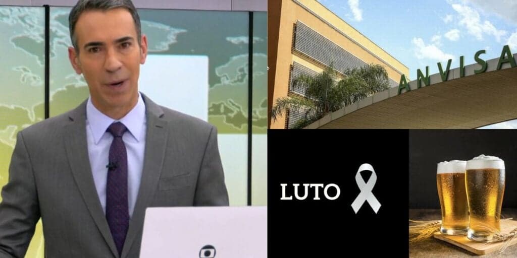 Intoxicação e morte: O anúncio URGENTE de Tralli no JH ao confirmar escândalo de cerveja proibida pela ANVISA