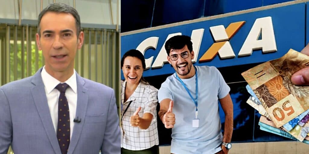 "Bolada de quase 72 milhões": Tralli para JH às pressas com grana EXTRA da Caixa a trabalhadores até amanhã