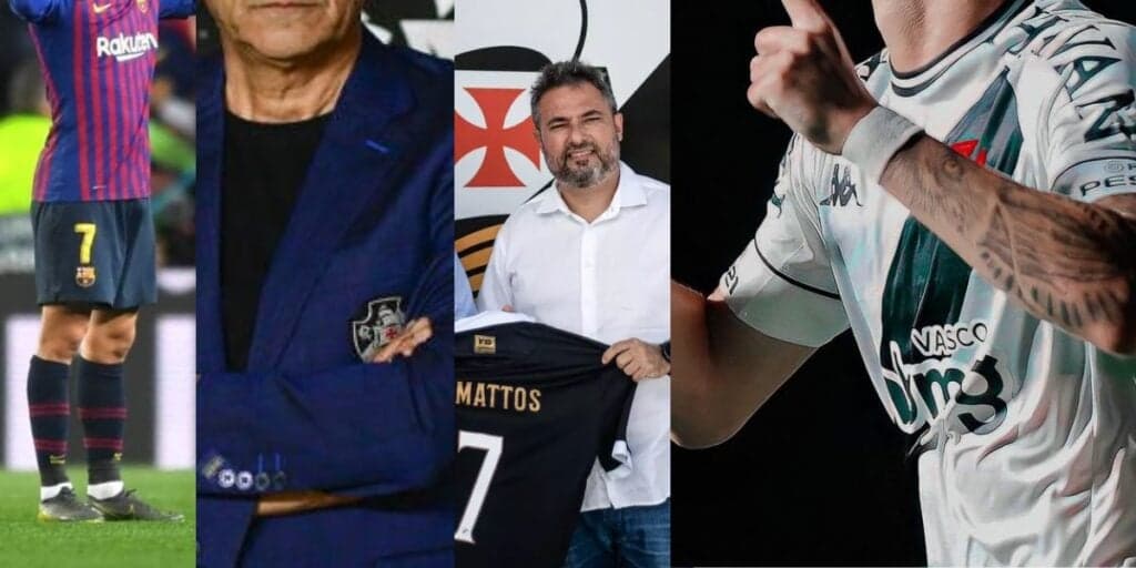 Contrato assinado com gringo, desfecho de Gabriel PEC e volta de camisa 10: Mattos chega com 3 bombas ao Vasco