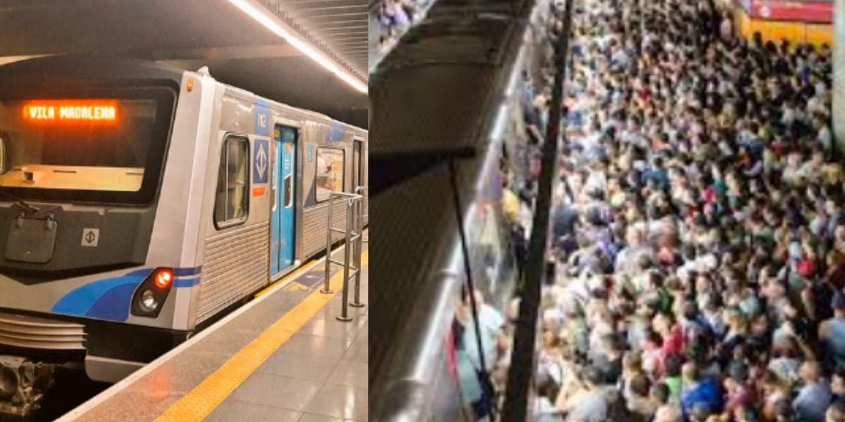 Metrô de São Paulo - Foto: Reprodução Metrô de São Paulo - Foto: Reprodução