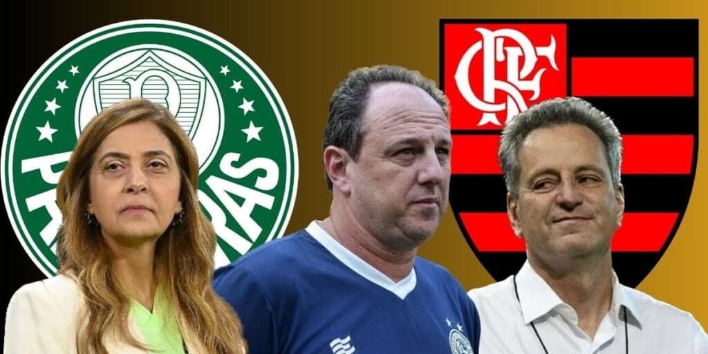 Guerra entre Flamengo e Palmeiras: Gigantes armam rasteira em Rogério Ceni para arrancar joia do Bahia