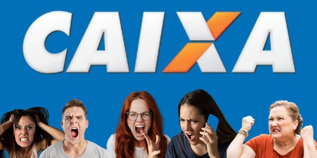 Paralisação geral de agências, fim de pagamento e clientes revoltados: 3 anúncios da Caixa