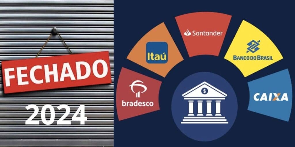 Caixa, Bradesco, Santander, BB e Itaú: Bancos acabam com 2,5 mil agências e é isso que vai acontecer em 2024
