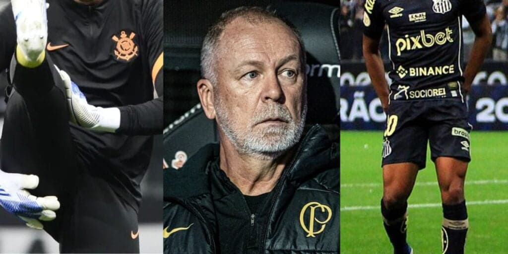 Adeus: Mano sela mais uma saída no Corinthians e diz sim pra assinar com outro titular do Santos além de Soteldo