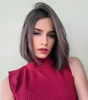 O corte long bob é um dos mais versáteis de todos - Foto Internet2 O corte long bob é um dos mais versáteis de todos - Foto Internet2