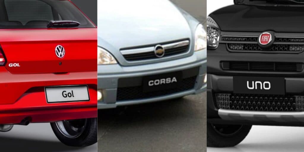 Novo Corsa, Gol e Uno: O retorno triunfal dos 3 carros mais amados do Brasil para aniquilar a concorrência