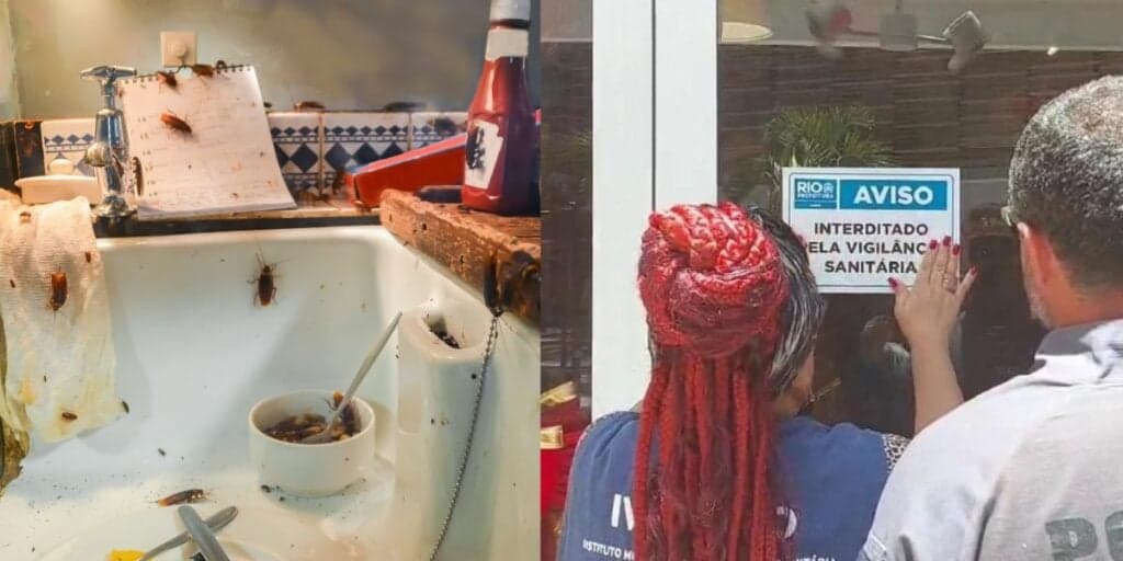 Risco de morte, decreto da ANVISA e prisão: Restaurante famoso de shopping é interditado por falta de higiene