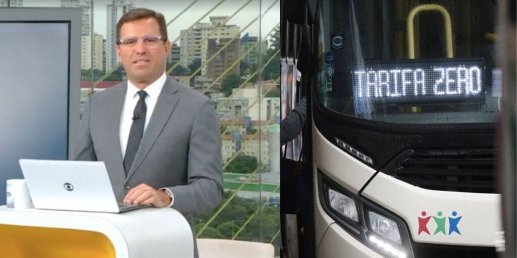 "Ninguém vai pagar mais": A paralisação do jornal de Bocardi com o anúncio de ônibus de GRAÇA a milhares em SP